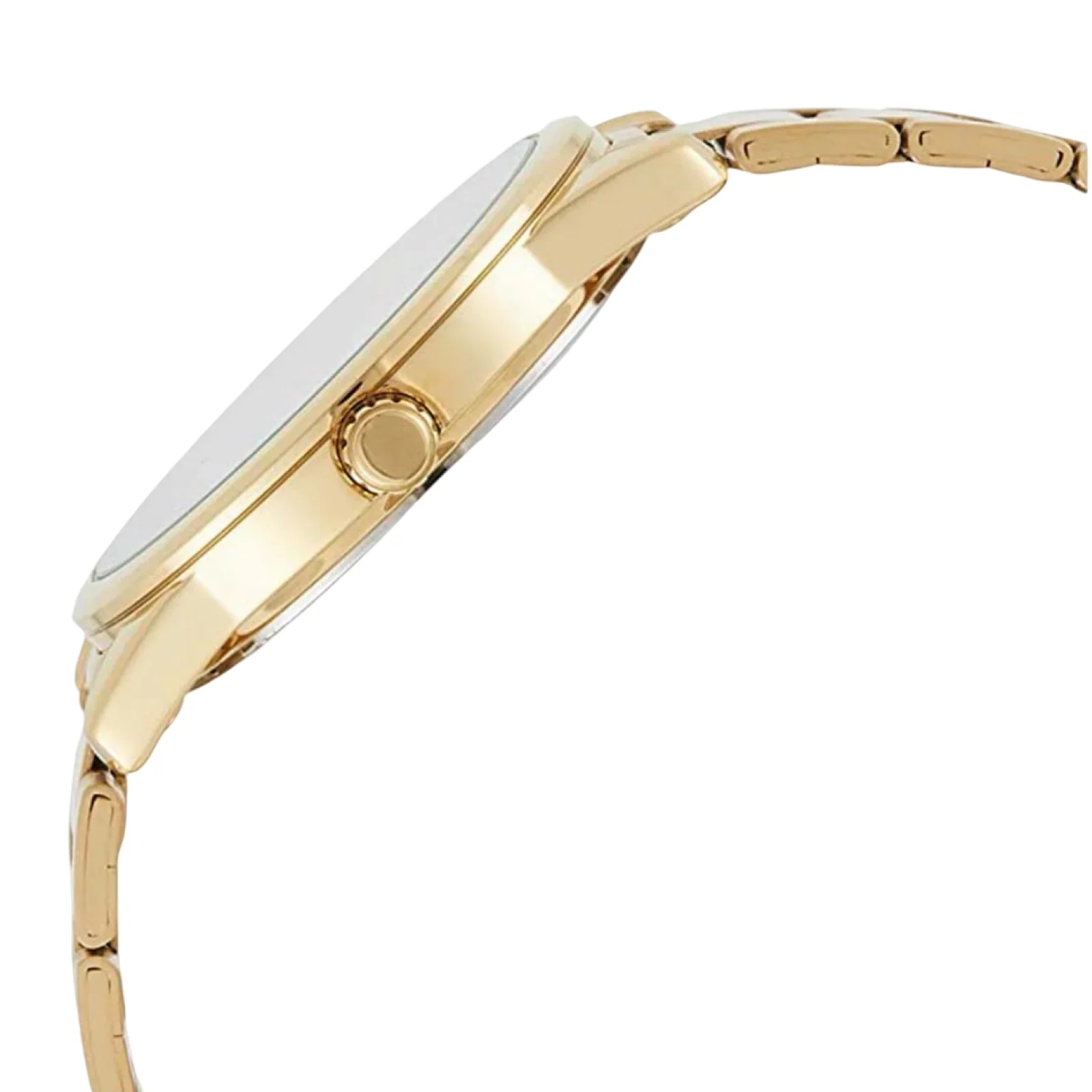 Casio Men's Gold Dial Stainless Steel Band Quartz Watch - Image 3