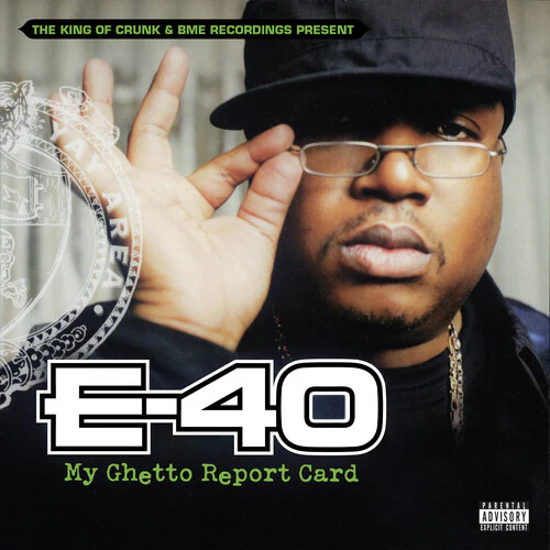 E-40 My Ghetto Report Card (Limited Edition, Green Vinyl) [Explicit Content] (2 Lp's) - (M) (ONLINE ONLY!!) - Image 2