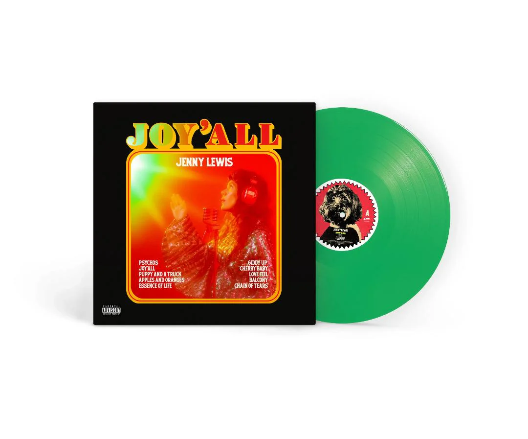 Jenny Lewis Joy'all [Explicit Content] (Indie Exclusive, Colored Vinyl, Green) - (M) (ONLINE ONLY!!)