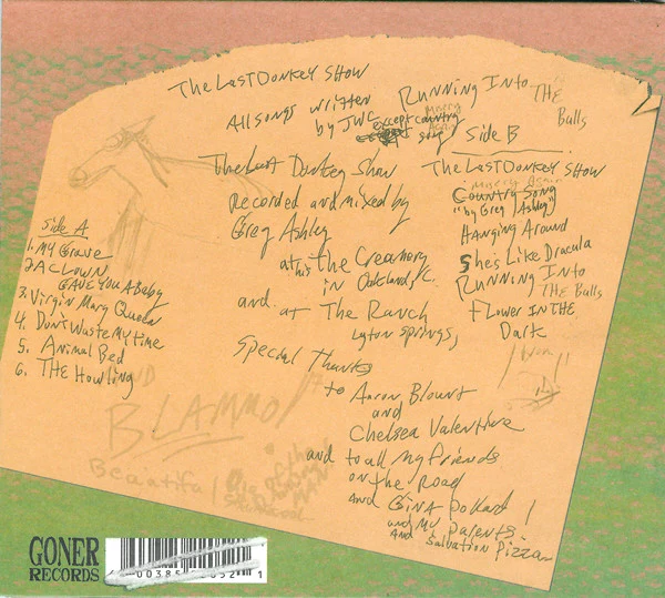 John Wesley Coleman III* - The Last Donkey Show (CD, Album) (M)10 - Image 3