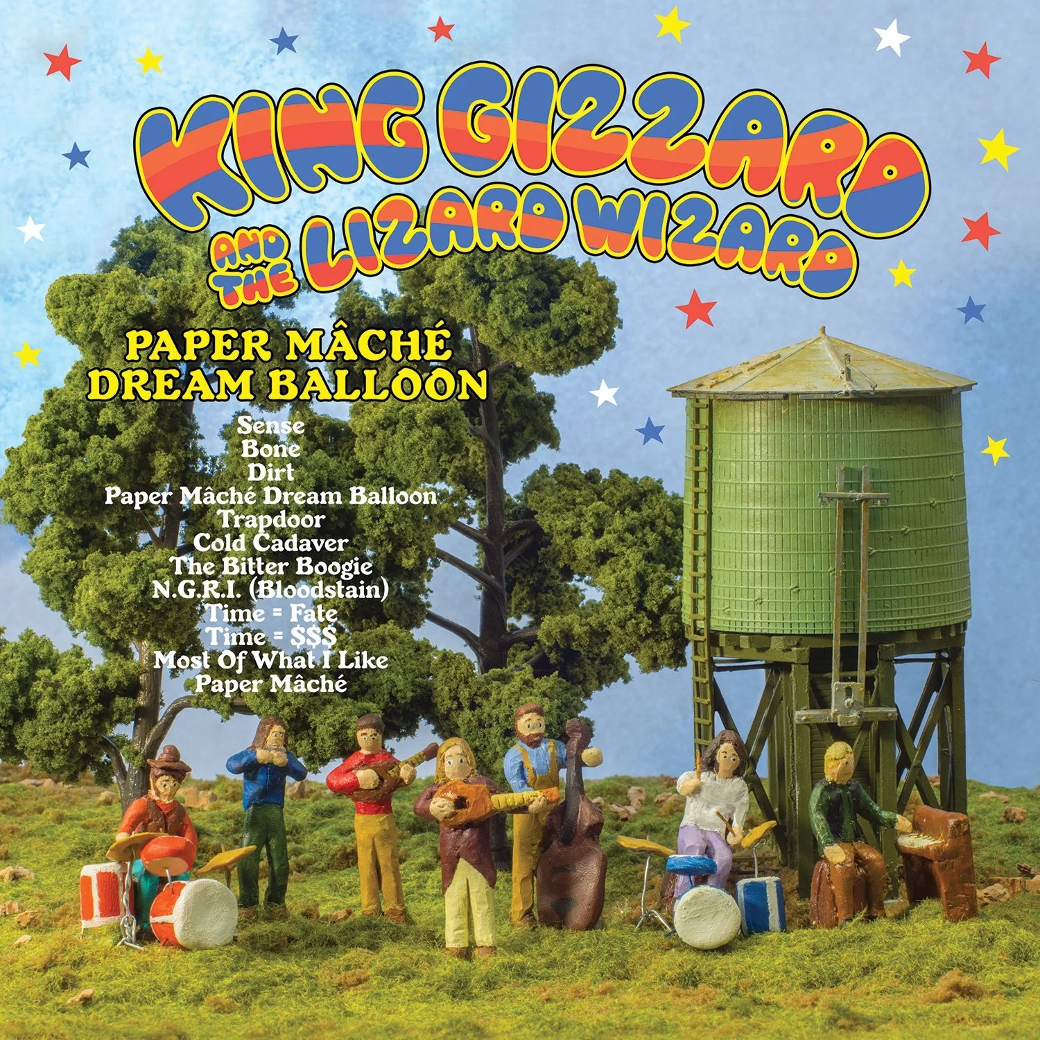 King Gizzard & The Lizard Wizard Paper Mâché Dream Balloon [Deluxe Fresh Lemon/Mango Wave 2 LP] - (M) (ONLINE ONLY!!) - Image 2