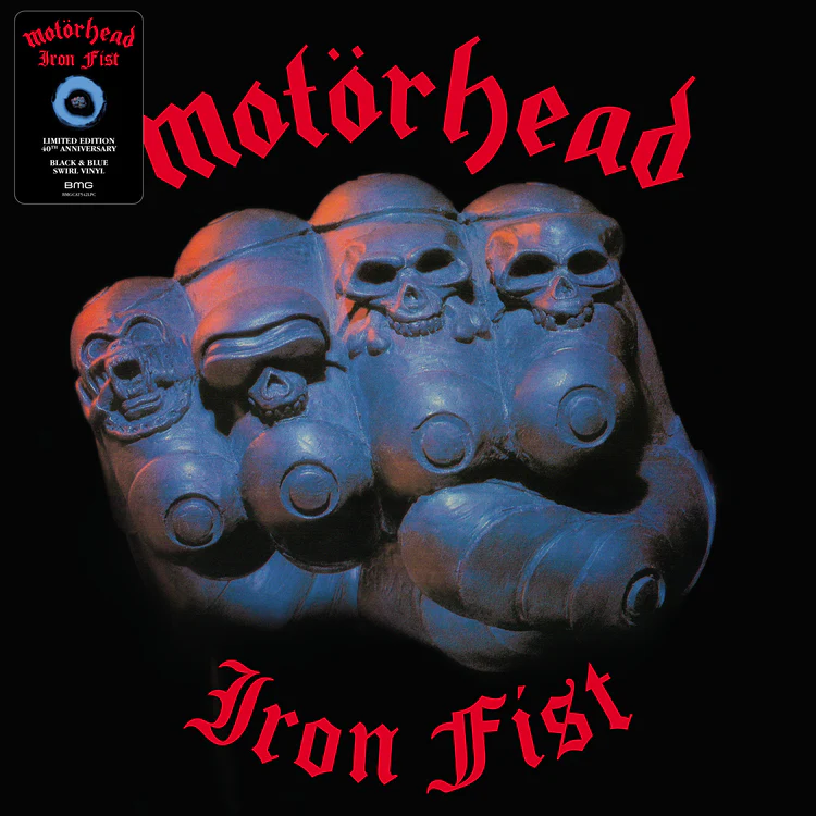 Motörhead Iron Fist (Limited Edition Black & Blue Swirl Vinyl) - (M) (ONLINE ONLY!!) - Image 2