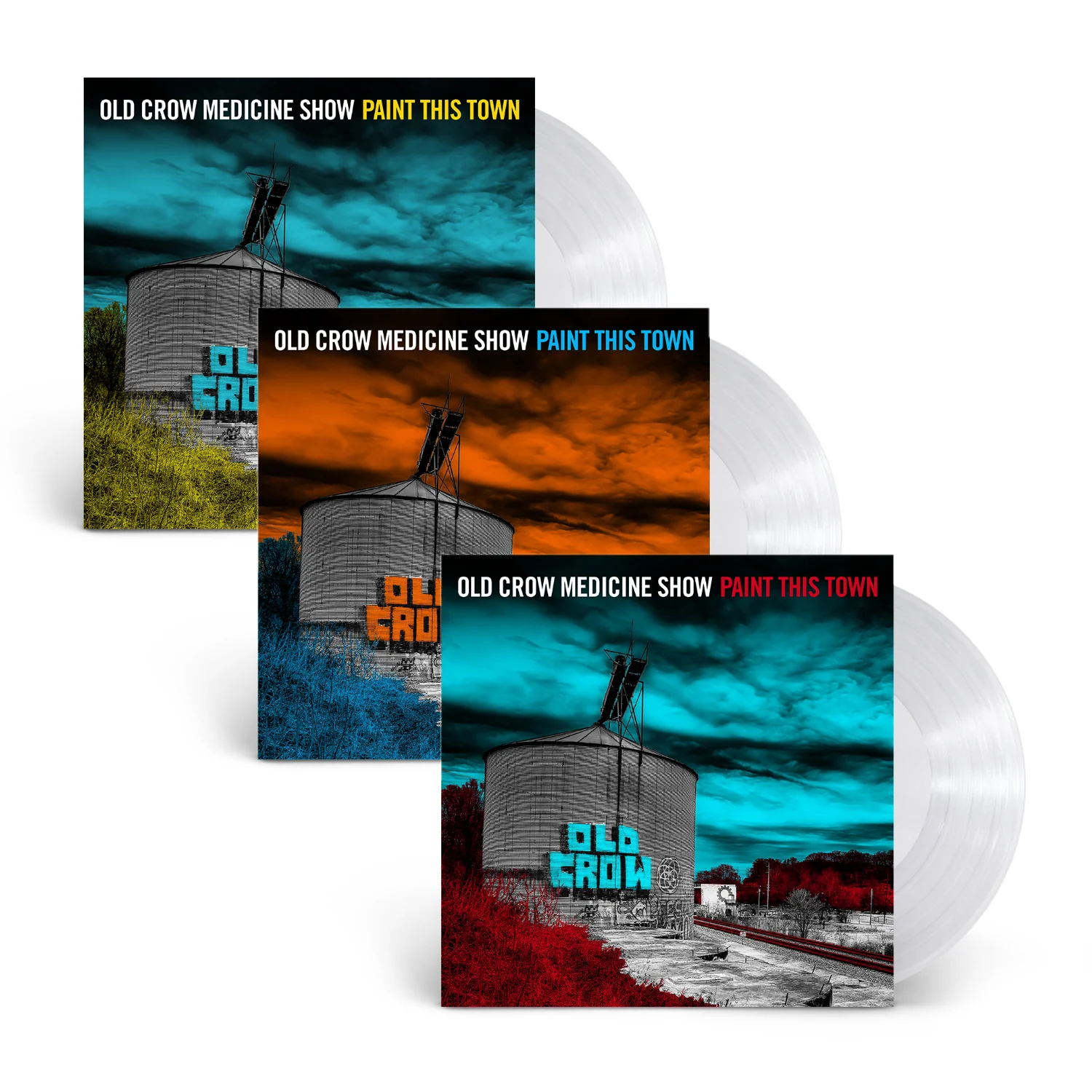 Old Crow Medicine Show Paint This Town [Random Jacket Clear LP] - (M) (ONLINE ONLY!!)