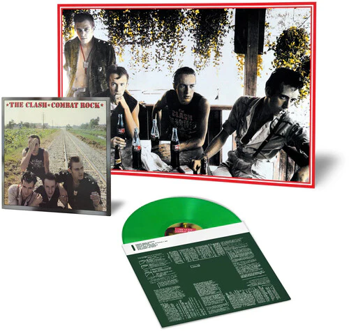 The Clash Combat Rock (Limited Edition, 180 Gram Green Vinyl) [Import] - (M) (ONLINE ONLY!!) - Image 2