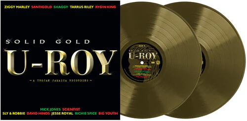 U-Roy Solid Gold U-Roy (Limited Edition, Colored Gold Vinyl) - (M) (ONLINE ONLY!!)