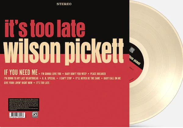 Wilson Pickett It's Too Late (Indie Exclusive, Colored Vinyl, Cream, Anniversary Edition) - (M) (ONLINE ONLY!!) - Image 2